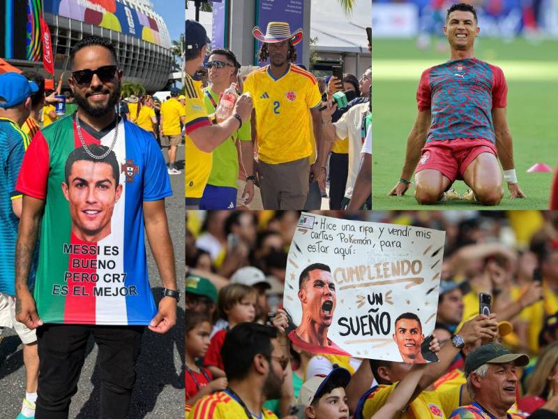 El color antes y durante el Portugal vs Colombia en Miami fue impresionante. Un hondureño sorprendió al viajar desde Tegucigalpa y confesó el dineral que pagó para ver el juego; presencia del FBI y hasta una estrella de la NBA.