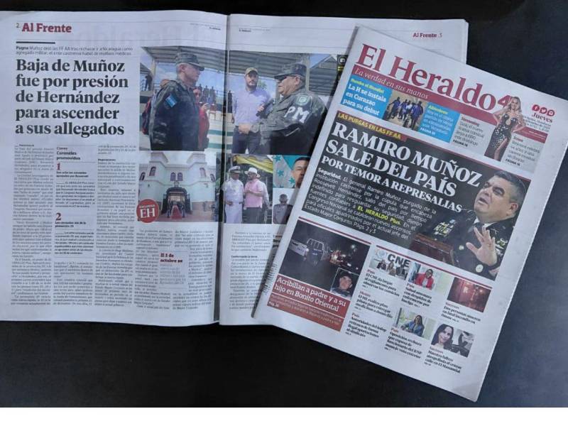 Los periodistas de EL HERALDO Plus revelaron lo que estaba sucediendo al interior de las FF AA.