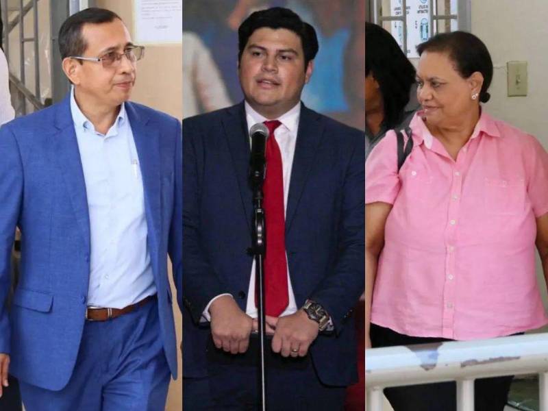 Marlon Ochoa, Lourdes Mejía y Gabriel Gutiérrez no acudieron a ejercer su defensa ante los diputados.