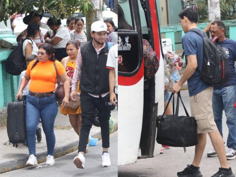 A horas que inicie la Semana Santa en Honduras, muchos ciudadanos han comenzado a salir de Tegucigalpa para disfrutar en sus lugares de origen. El movimiento en las terminales de buses ya es bastante considerable.