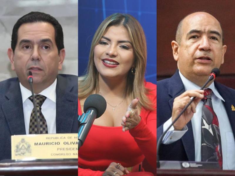 Mario Rivera del Partido Nacional, Saraí Espinal, del Partido Liberal y Godofredo Fajardo de la DC son parte de los diputados juramentados en la comisión para atender la crisis electoral en Guanaja.