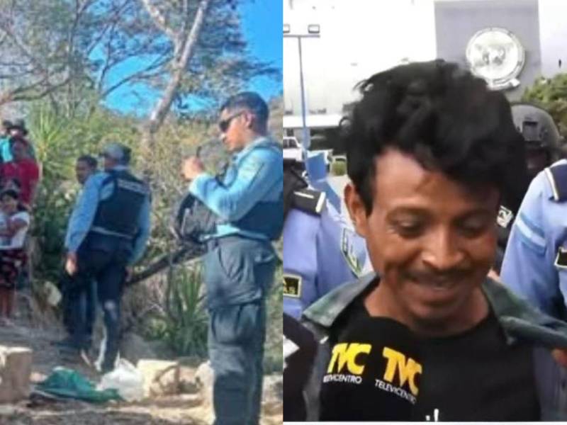 Un hombre fue capturado en la aldea Los Corralitos, municipio de Curarén, Francisco Morazán, acusado de matar a machetazos a una mujer de 55 años e intentar asesinar a su hijo menor de edad que trató de defenderla.