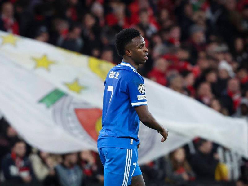 Vinicius Jr. se pronunció tras la polémica en el Estadio Da Luz.