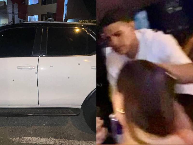 Tres reconocidos futbolistas involucrados en fuerte altercado. A uno le agarraron el carro a balazos después de pleito en centro nocturno.
