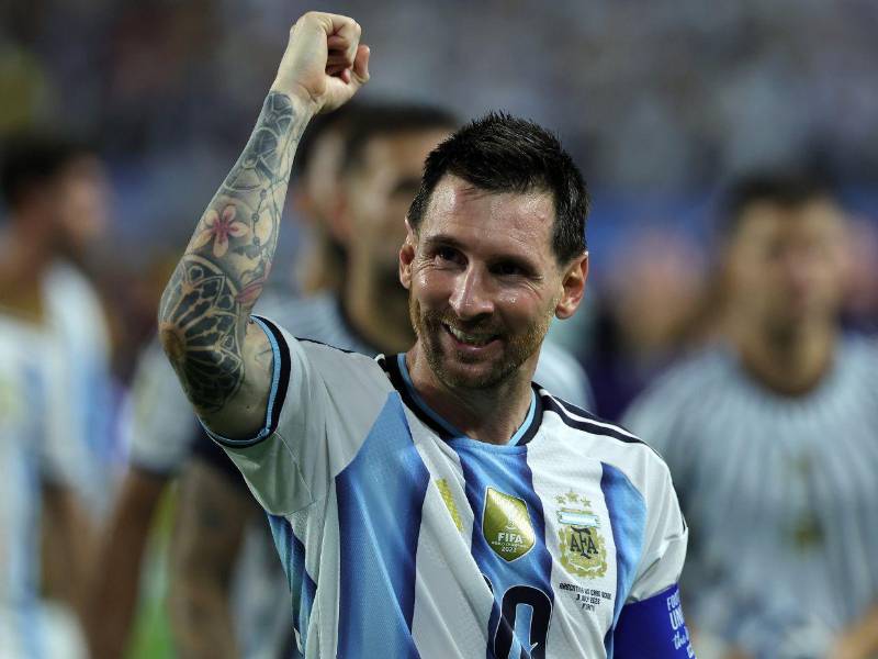 Messi va por su segunda Semifinal consecutiva con Argentina, la tercera de su carrera.
