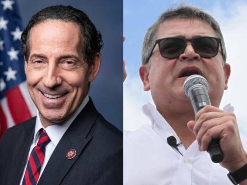 El congresista demócrata Jamie Raskin cuestionó las destituciones, a las que llamó aceleradas, mediante juicios políticos antes de que Juan Orlando Hernández retornara a Honduras.