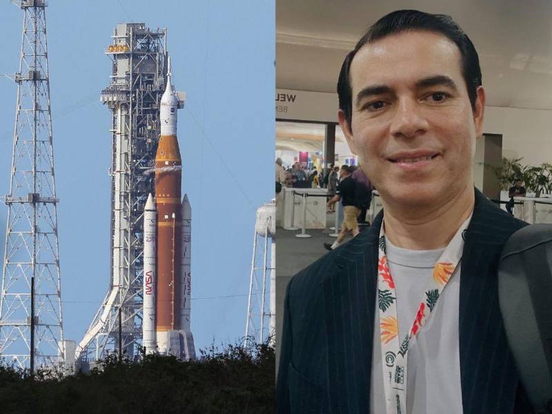 El periodista hondureño César Quintanilla mostró su orgullo por ser incluido en la iniciativa de la NASA.