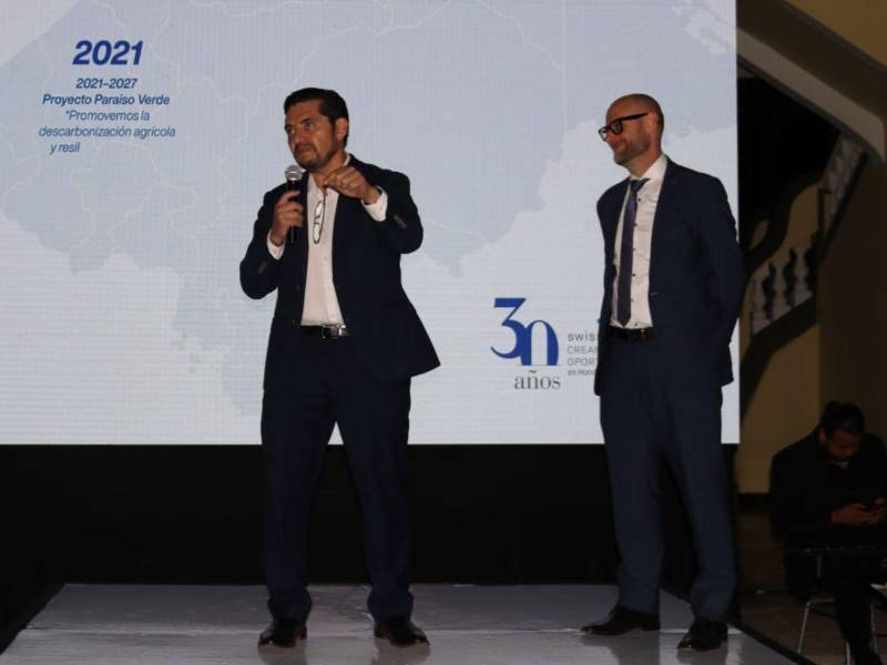 Swisscontact festeja tres décadas de presencia ininterrumpida en Honduras