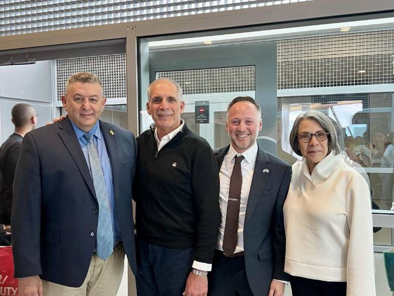 Nasry Asfura, arribó a Israel para reunirse con el primer ministro Benjamin Netanyahu y otras autoridades.