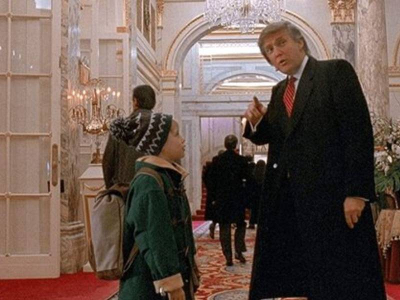 Trump en Mi pobre angelito.