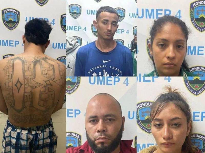 Cinco integrantes de la Pandilla 18 recibieron una condena de más de 100 años por el crimen de cinco jóvenes en la colonia Mirador de Oriente de Tegucigalpa, crimen registrado en el 2024. ¿Cuánto tiempo en total estará cada pandillero? Esto se informa.