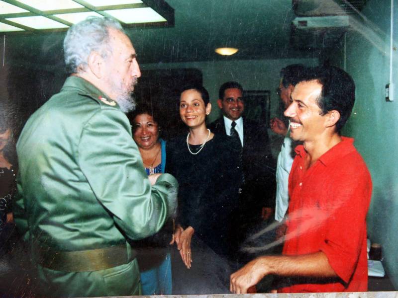 En su carrera de casi 40 años, también tuvo la oportunidad de coincidir en su momento con el extinto presidente de Cuba, Fidel Castro.