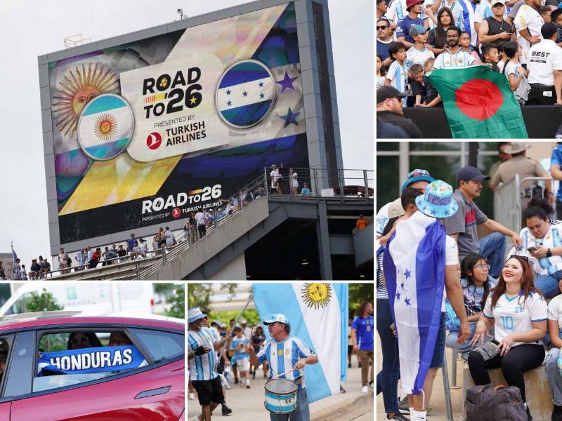 La fiesta fuera y dentro del Kyle Field para el Honduras vs Argentina se hizo presente. EL HERALDO captó el carnaval de catrachos y argentinos en Texas. Además, asiáticos sorprendieron.