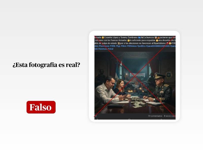 Captura de pantalla a una publicación de Facebook hecha el 4 de noviembre de 2025, adaptada a esta cartela.