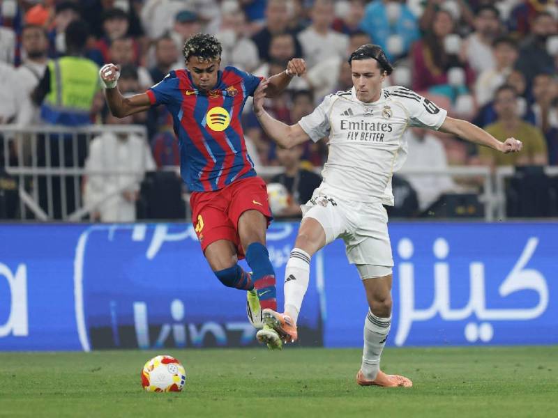 Imágenes del desarrollo del partido.