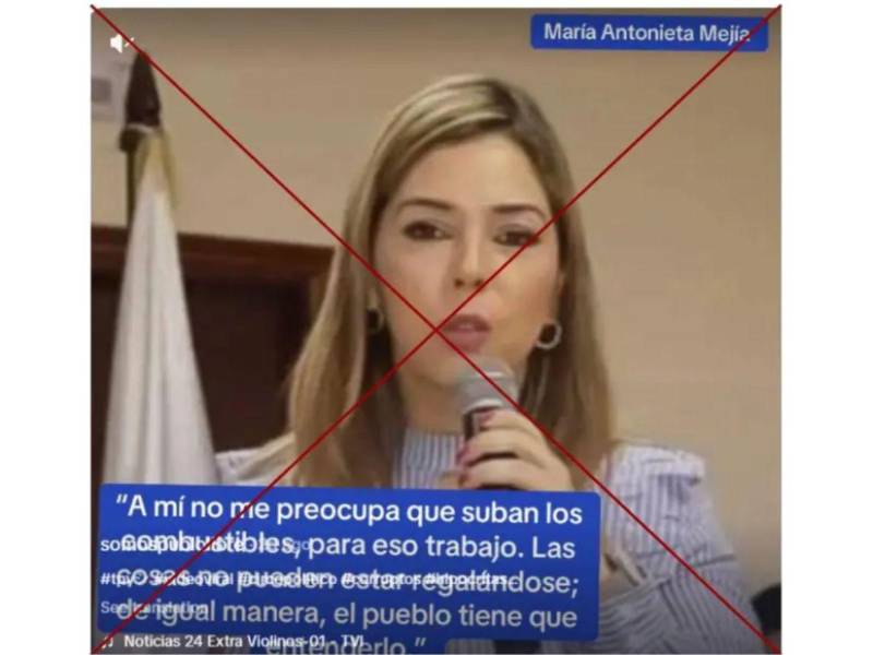 Captura de pantalla a una publicación de TikTok hecha el 7 de abril de 2026.