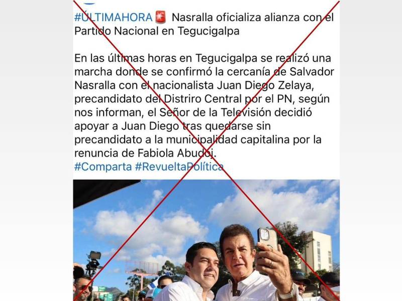 Captura de pantalla hecha a una publicación de Facebook el 3 de febrero de 2025