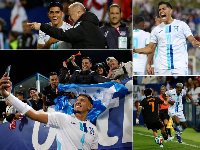 Estas fueron las mejores imágenes captadas en el amistoso entre Honduras y Perú, encuentro que se disputó en Madrid, España. El gesto de la Selección con los hondureños en Madrid y, ¿qué le dijo Mano Menezes a Luis Palma?