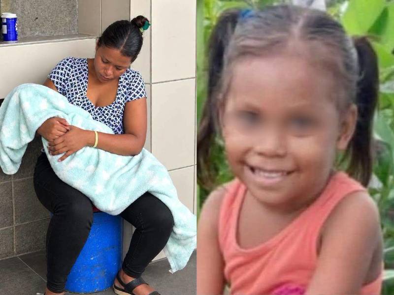 Con lágrimas en los ojos, una madre relató los últimos momentos con vida de su hija de cuatro años, identificada como Yamileth Gutiérrez, quien falleció en San Pedro Sula, Cortés, luego de haber llegado desde La Mosquitia, Gracias a Dios, en busca de atención médica.