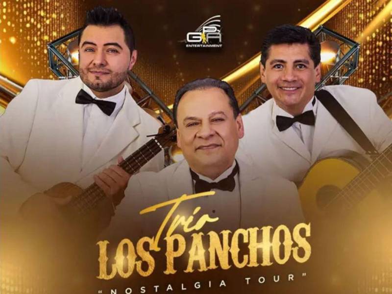 El concierto de Los Panchos en Honduras forma parte de su gira “Nostalgia Tour 2026”.