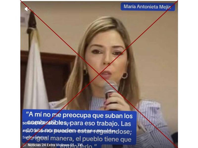 Captura de pantalla a una publicación de TikTok hecha el 7 de abril de 2026.