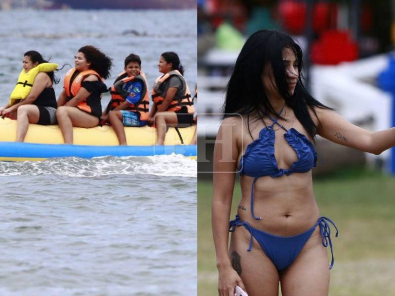 Cientos de veraneantes arribaron a la icónica Playa de la Coca-Cola en Puerto Cortés, con la finalidad de disfrutar de un merecido descanso en el marco de la Semana Morazánica. A continuación, algunas imágenes captadas por la lente de Grupo OPSA.