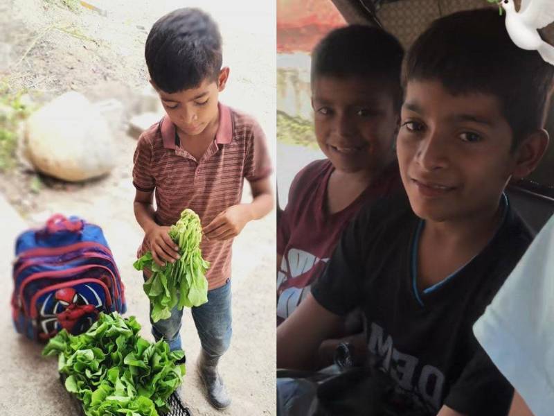 Elmer Misael Aquino recorría varias comunidades vendiendo mostaza y otros productos.