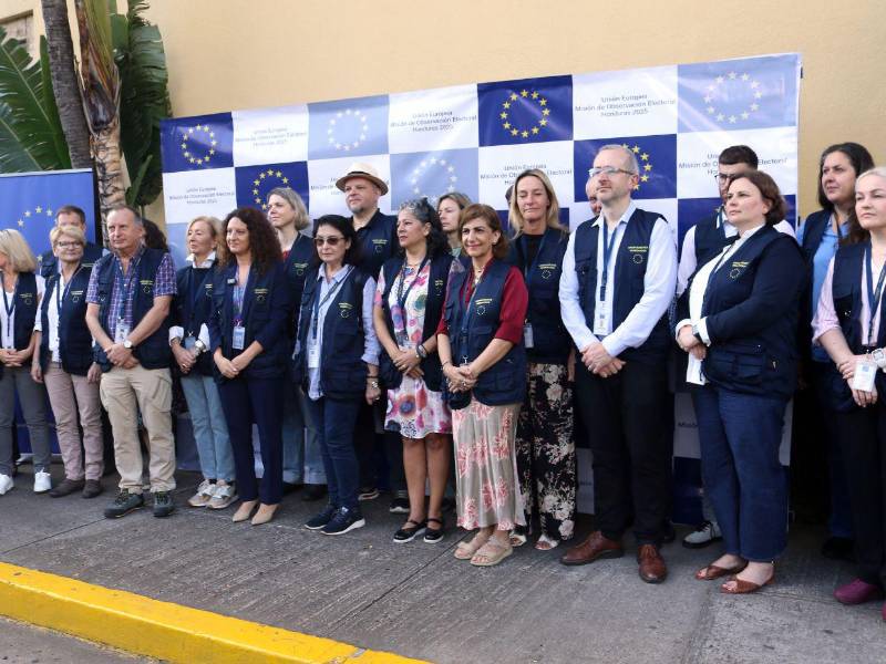 Un total de 38 nuevos observadores de la Unión Europea (UE), llegaron esta semana al país.