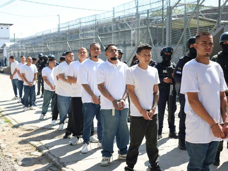 Más de 1,300 personas privadas de libertad fueron trasladados a un módulo de seguridad del penal de Támara.