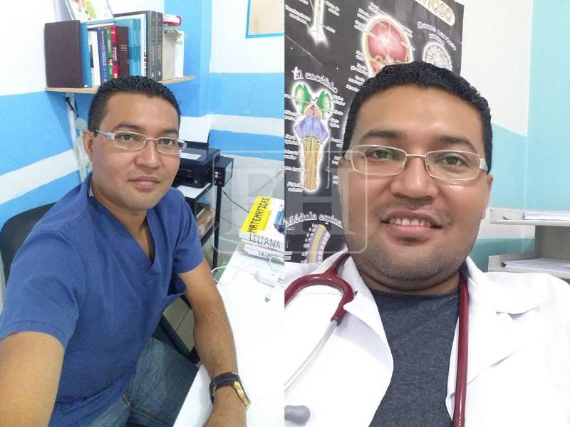 Como padre de familia y médico se muestra Alexis Israel Méndez Rodas, de 43 años, acusado de intentar abusar sexualmente de una enfermera en Talanga, Francisco Morazán.