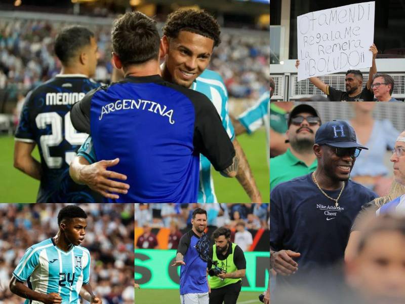 Te presentamos las mejores imágenes que no se vieron en TV del amistoso entre Honduras y Argentina. ¿Messi le dio su camisa a algún catracho? El gesto de Rodrigo de Paul con seleccionado y exleyenda de la Bicolor en el estadio.