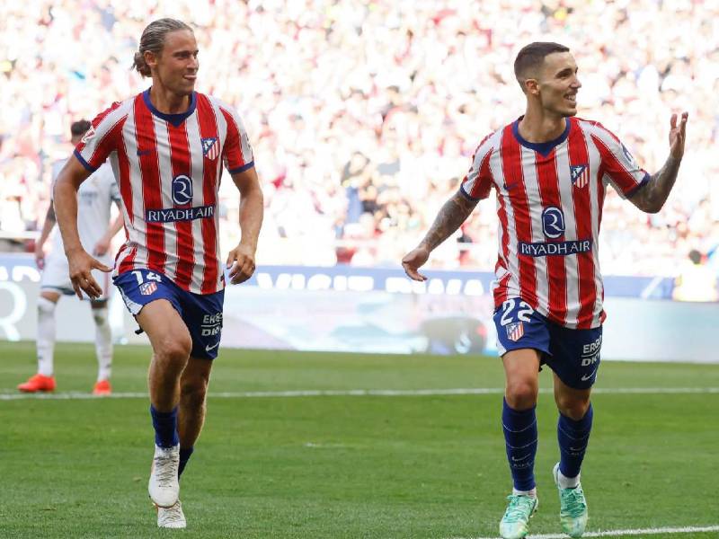 Imágenes del desarrollo del partido.