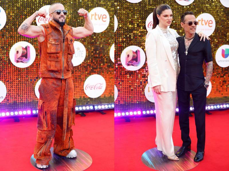 La alfombra roja de los Premios Juventud se ha convertido este jueves en una rutilante pasarela de color con mucho sabor latino por el que han pasado jóvenes promesas y talentos consagrados de la música como Elvis Crespo, Ana Mena, Marc Anthony o La Oreja de Van Gogh.