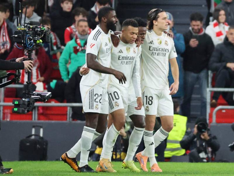 Mbappé llegó a 14 goles en LaLiga con el Real Madrid.