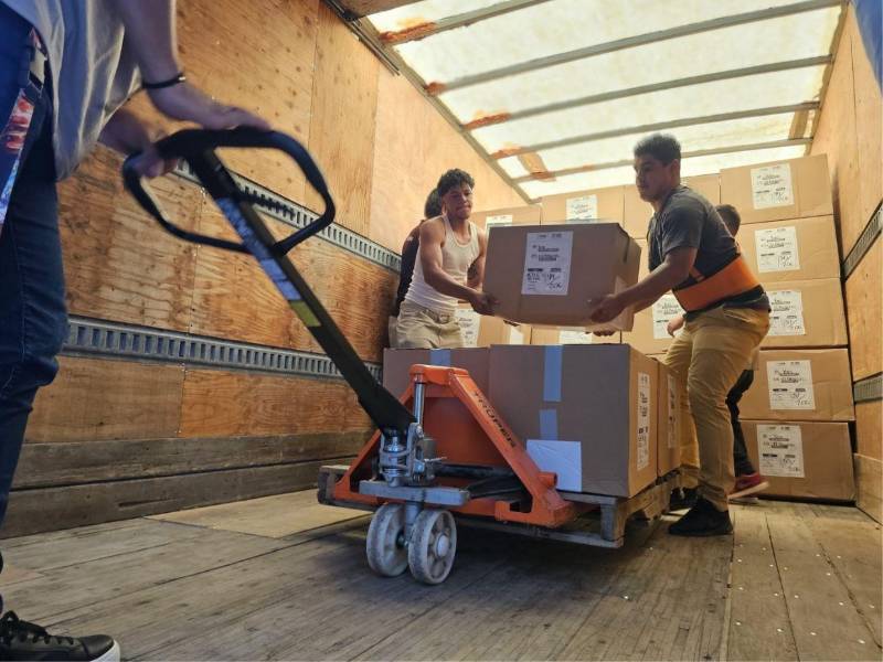 Todavía se está a tiempo para mandar los equipos y el material electoral a los centros de votación.