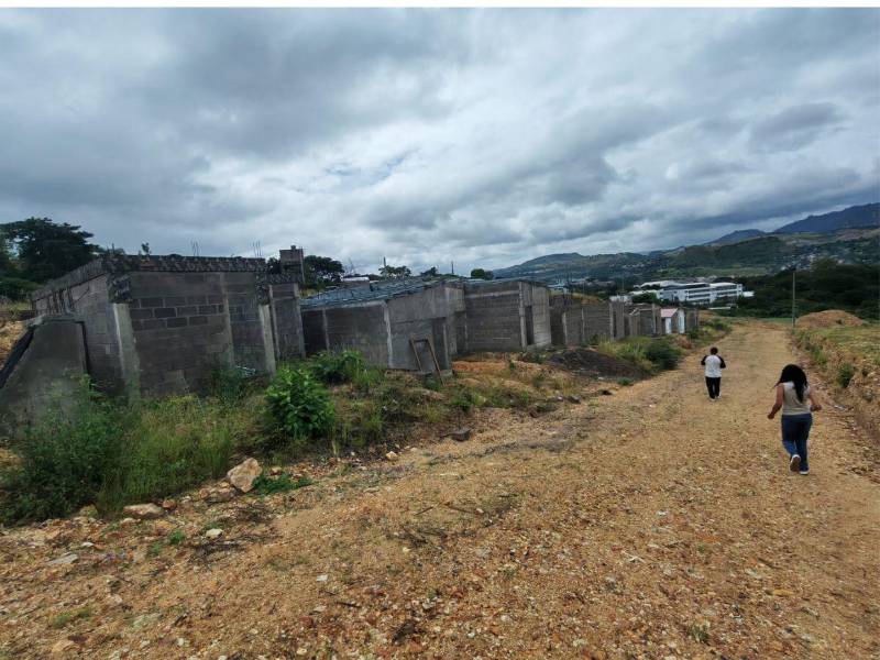 Aunque la AMDC aseguró que entregaría viviendas en diciembre, Villa Solidaridad continúa entre maleza y sin avances visibles en la salida a Olancho.