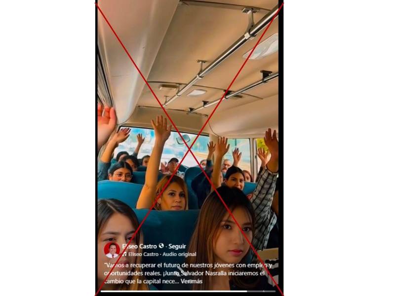 Captura de pantalla a una publicación de Facebook hecha el 17 de noviembre de 2025.