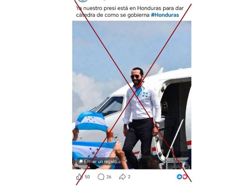 Captura de pantalla a una publicacion de Facebook hecha el 18 de febreo de 2026.