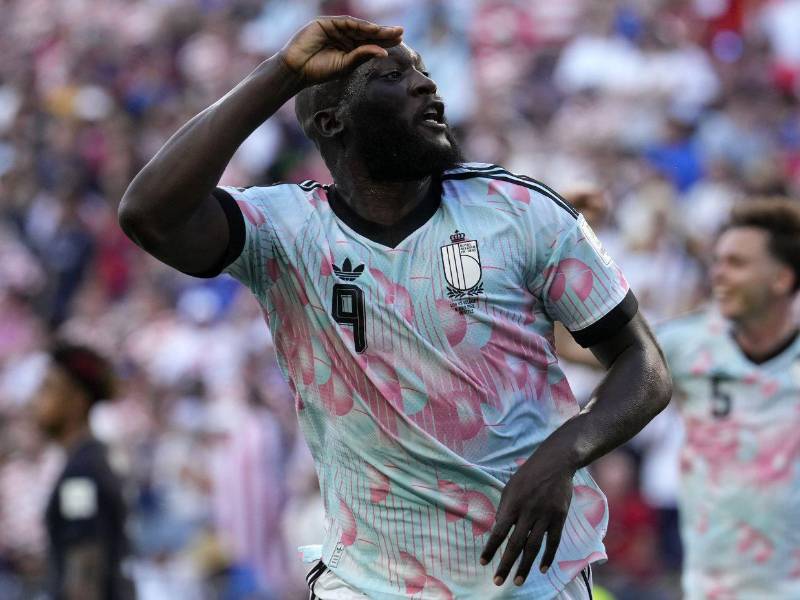 Lukaku ha marcado gol en los últimos tres partidos de Bélgica en el Mundial 2026.