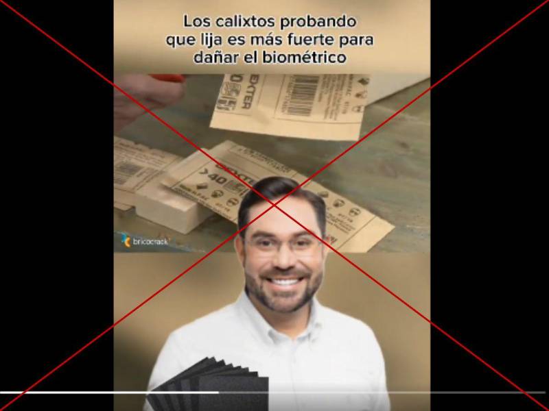 Captura de pantalla a una publicación de TikTok hecha el 7 de marzo de 2025.