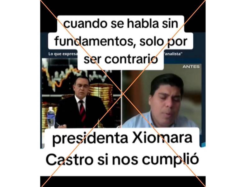 Captura de pantalla a una publicación de TikTok hecha el 4 de febrero de 2026.