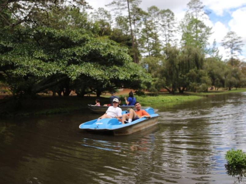 El parque Aurora, ubicado a unos 30 kilómetros de Tegucigalpa, es uno de los atractivos turísticos para los capitalinos que no saldrán del Distrito Central.