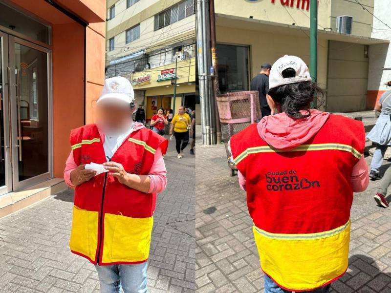 Según lo contado, el chaleco de identificación de la Alcaldía cuesta a cada trabajador hasta 400 lempiras.