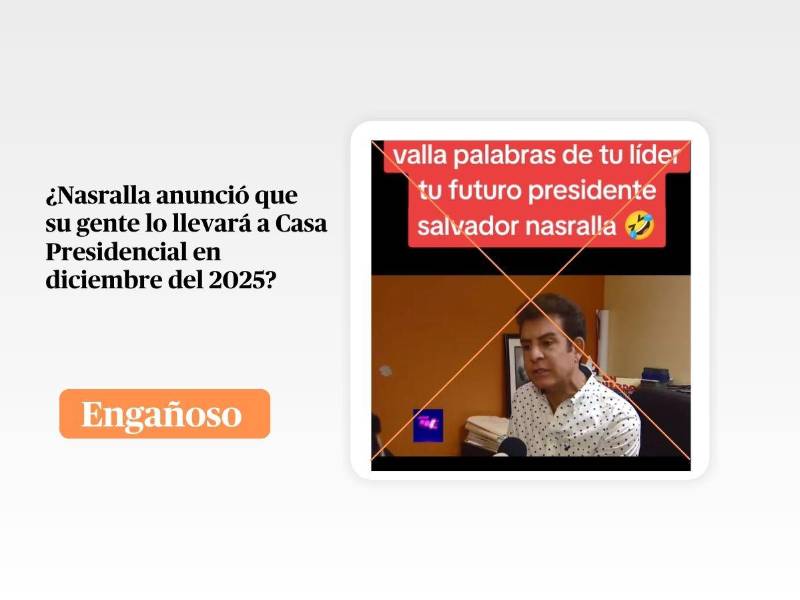 Captura de pantalla a una publicación de TikTok hecha el 31 de diciembre del 2025, adaptada a esta cartela.