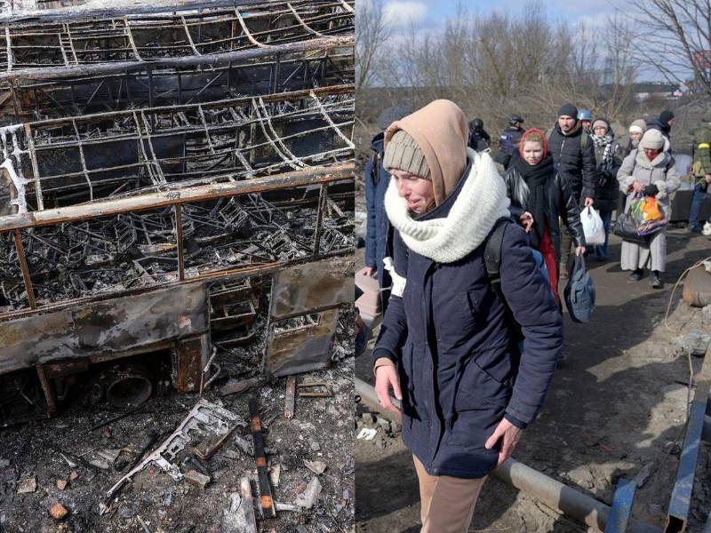 Mientras Ucrania y Rusia inician una tregua de tres días, varios miles de residentes de las localidades situadas en primera línea en la región de Jersón, ocupada por Rusia, siguen atrapados en medio de una grave situación humanitaria.
