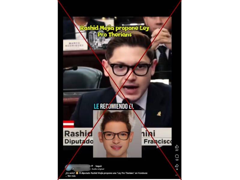 Captura de pantalla a una publicación de Facebook hecha el 20 de febrero de 2026.