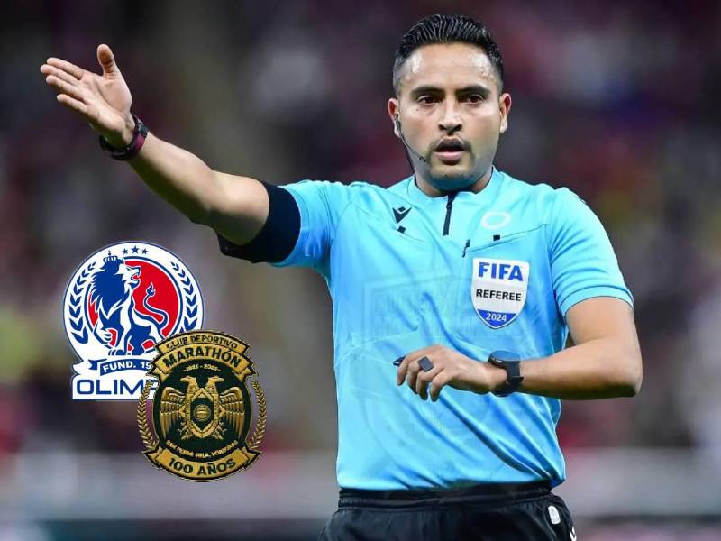 Said Martínez será el árbitro principal del encuentro.