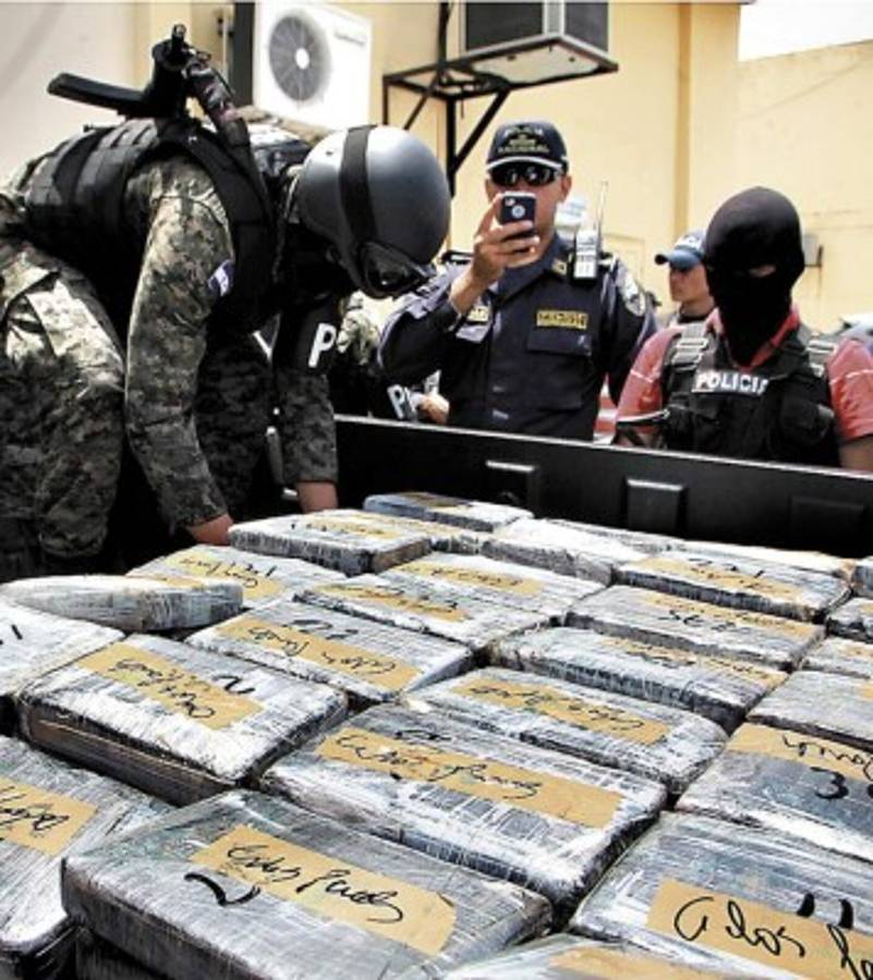 Decomisados más de tres mil kilos de cocaína