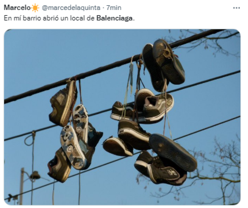 Los divertidos memes que dejó la nueva colección de tenis de Balenciaga