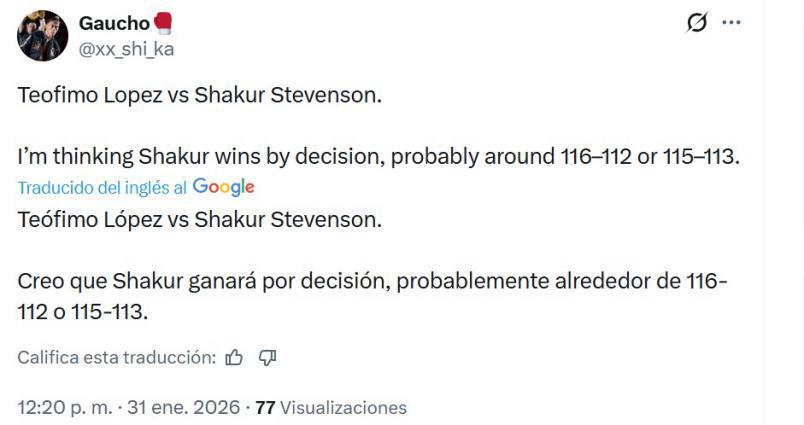 Teófimo López vs Shakur Stevenson: Lo que dicen en redes previo a la gran pelea de boxeo